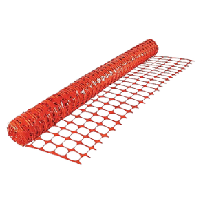 Cerca naranja de seguridad