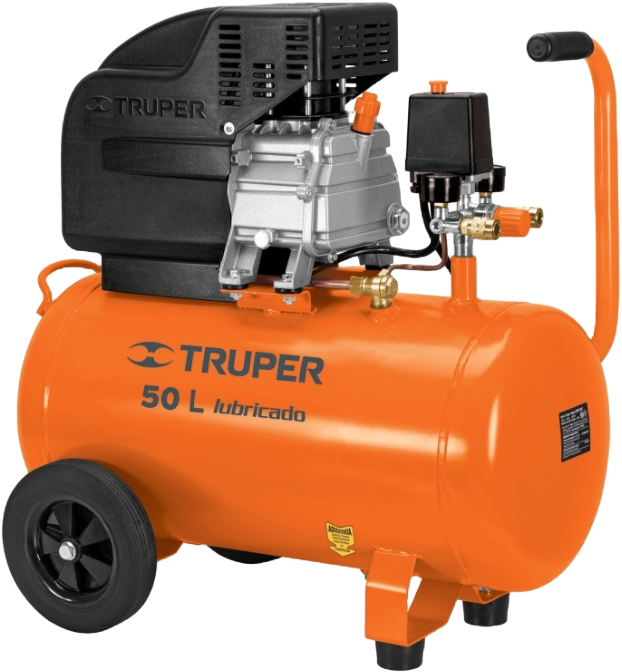 Compresor lubricado de transmisión directa 50L