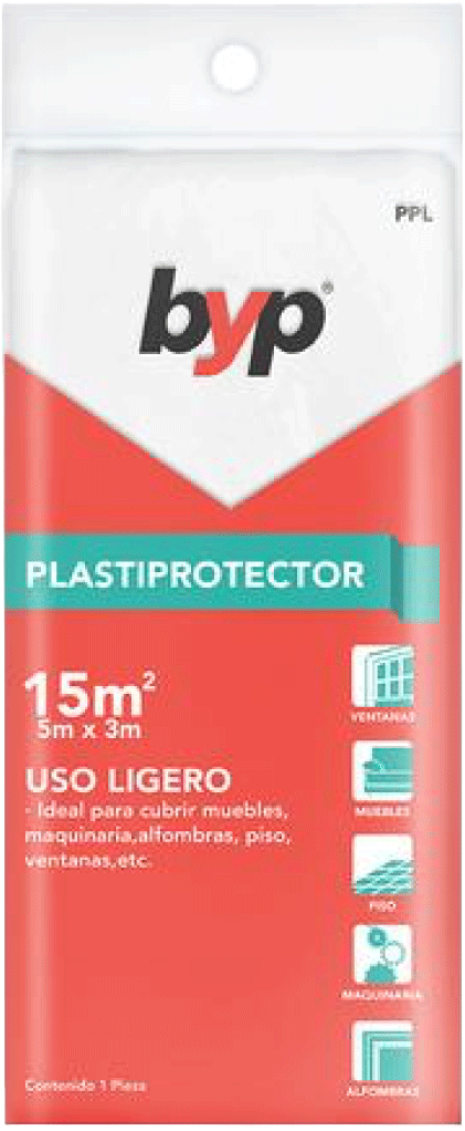 Plástico protector ligero