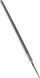 Lima redonda Nicholson de acero inoxidable medida: 10 pulgadas