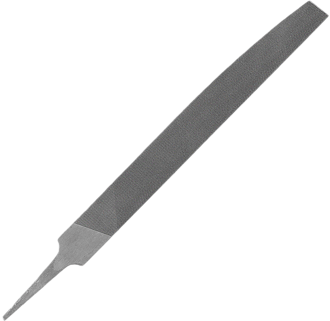 Lima plana de 8" para desbaste y afilado