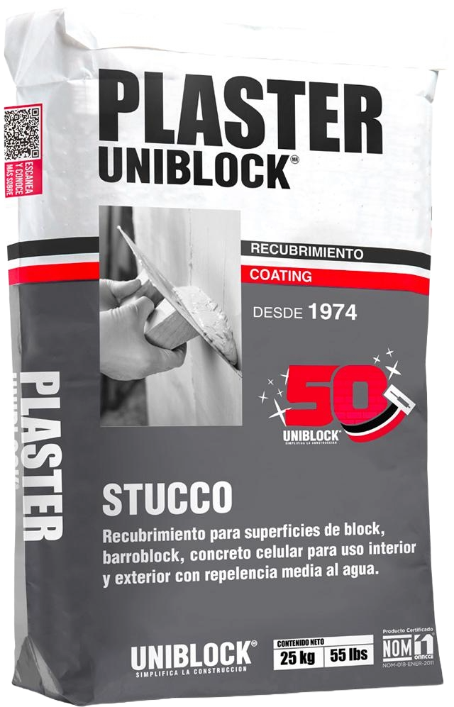 Estuco Uniblock Gris